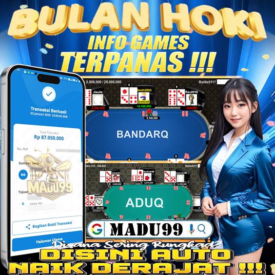 MADU99 - Situs PKV Games Poker Online Sakong & QQ Terpercaya