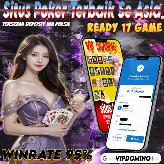 VIPDOMINO Situs Poker Online, Capsa Susun, Gaple & QQ Online